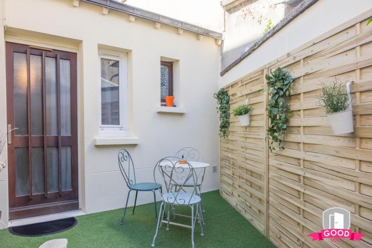 La Coquille D'Orleans Avec Sa Cour Apartment Ngoại thất bức ảnh